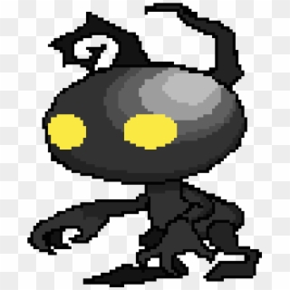 Heartless Shadow Pixelated - Cartoon Clipart