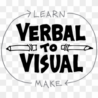 Verbal To Visual - Circle Clipart