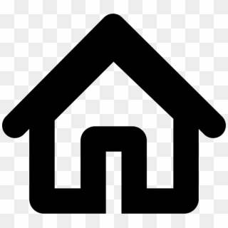 Small House - - Small Home Button Icon Clipart