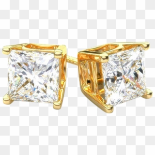 Gold Diamond Studs For Men Clipart