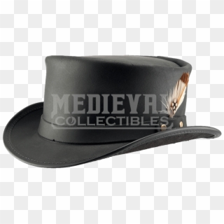 Steampunk Hat Png Download Image - Leather Clipart
