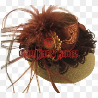 Brown Petite Steampunk Hat - Masquerade Ball Clipart