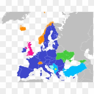 Further European Union Enlargement - Regions Of Europe Clipart