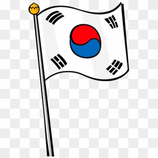 Korea Flag Icon - South Korea Flag Clipart - Png Download