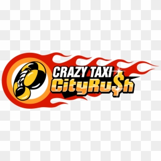 Crazy Taxi Fans Can Now Enjoy The Latest Installment - Crazy Taxi City Rush Logo Clipart