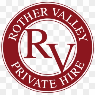 Rother Valley Private Hire Taxi Logo - Circle Clipart