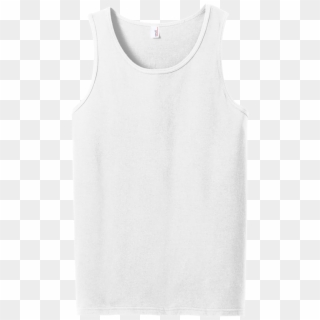 White Tank Top Png - Active Tank Clipart