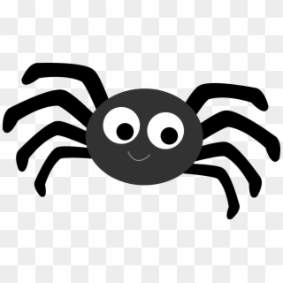 Spider Clipart Black And White - Incy Wincy Spider Clipart - Png Download
