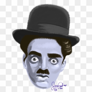 Charlie Chaplin - Illustration Clipart