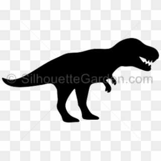 Tyrannosaurus Rex Clipart Kind - T Rex Silhouette Clip Art - Png Download