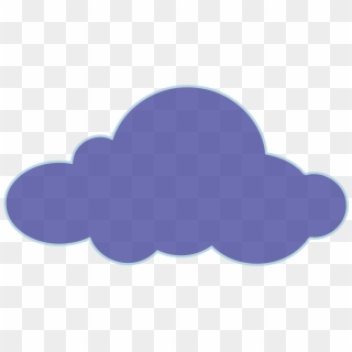 Cloud Shape Png - Silhueta De Nuvem Clipart