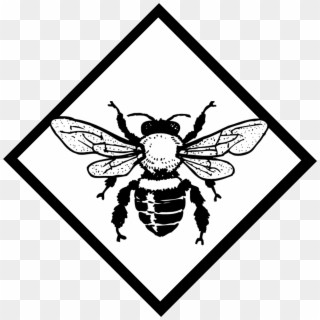 Bee Logo - Honey Bee Outline Clipart