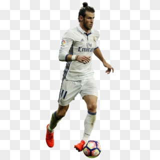 Gareth Bale Football Render - Gareth Bale Real Madrid Png Clipart