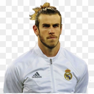 Real Madrid , Png Download - Gareth Bail Man Bun Clipart
