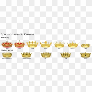 Spanish Heraldic Crown Clipart