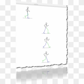 Csc111 Animating A Stick Figure - Drawing Clipart
