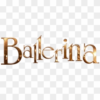 Logo Ballerina Le Film - Ballerina 2016 Logo Png Clipart