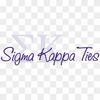 Sigma Kappa Ties Logo Png Transparent - Kampai Festas E Buffet Clipart