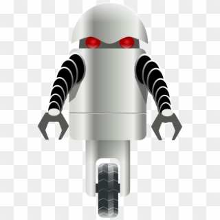 Robot Png Photo - Robot With One Wheel Clipart