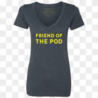 Fitted Friend Of The Pod T-shirt - Active Shirt Clipart