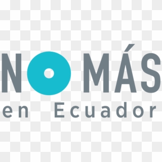 No Mas Logos Minuscula-01 - Circle Clipart