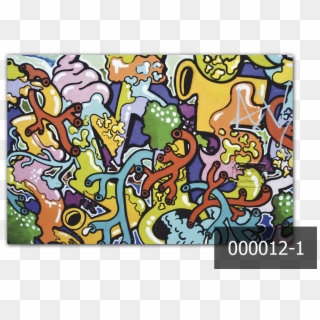 The Outside Art Is Coming Inside The House With These - Graffiti Muur Cartoon Clipart