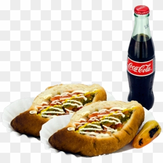 2 Sonoran Hot Dogs Any Drink - Hot Dog Sonora Png Clipart