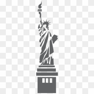 400 X 1705 9 0 - Statue Of Liberty Sticker Clipart