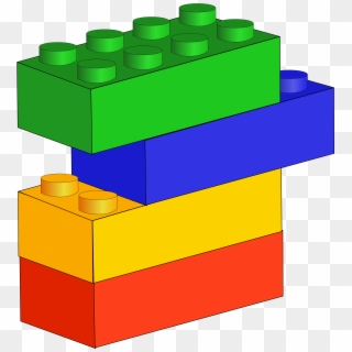 Vector Building - Clipart Of Blocks - Png Download