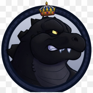 Godzilla In Fantasy Street Icon - Cartoon Clipart