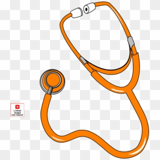Orange Stethoscope By Pep Clip Art - Stethoscope Clip Art - Png Download