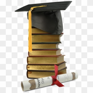 Curriculum Cap Books Diploma Clipart