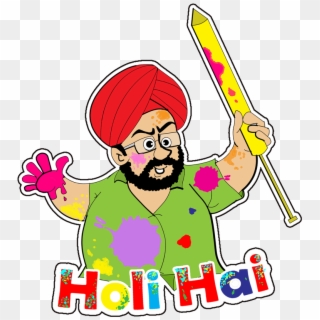 3 Download - Happy Holi Sticker Png Clipart