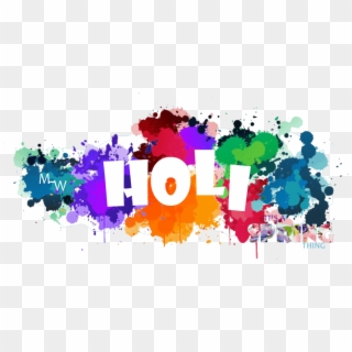 Hd Holi Text Png Clipart