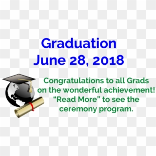 June Graduation - Diploma Clipart