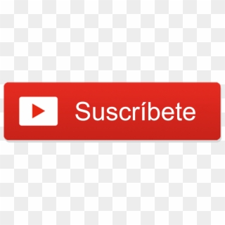 Youtube Sticker - Subscribe Button Transparent Clipart
