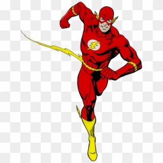 Flash Barry Allen Dc Comics - Flash Justice League Cartoon Hd Clipart
