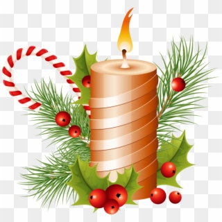 Free Png Download Christmas Candle Clipart Png Photo - Christmas Candle Png Transparent Png