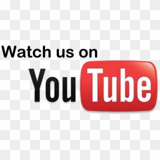 Youtube Png Transparent Images Png All - Watch Us On Youtube Png Clipart