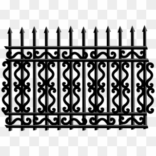 This Free Icons Png Design Of Iron Fence Clipart