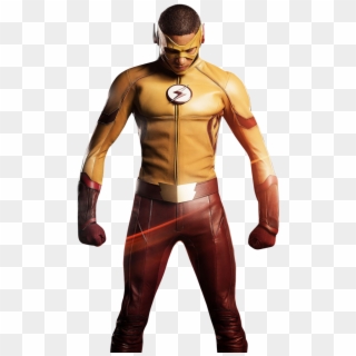 Png Kid Flash - Kid Flash Costume Clipart