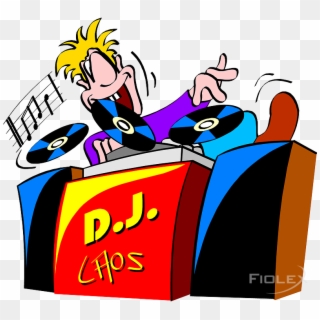 Dj - Cartoon Clipart