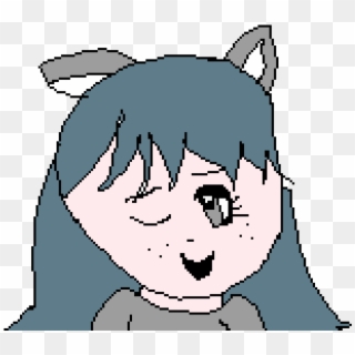 Cat Girl - Cartoon Clipart