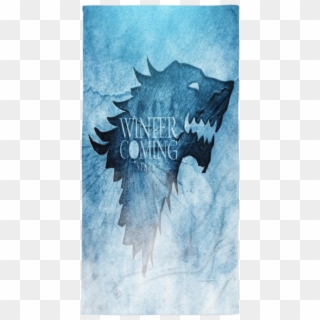 Winter Is Coming Full Printed Towel - Dragon Clipart