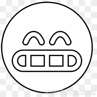 As For Most The Of The Emoji's Face, This Once Can - Circle Clipart