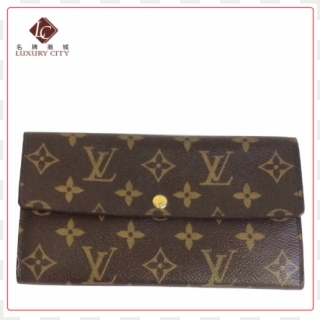Preloved Authentic Louis Vuitton Wallet - Louis Vuitton Sarah Long Wallet Clipart