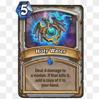 Holy Water - Holy Nova Hearthstone Clipart