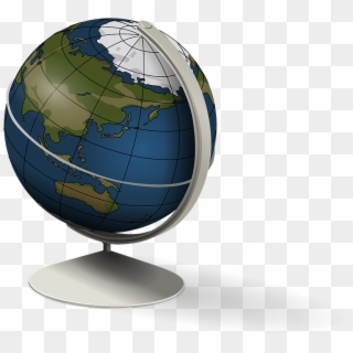 Globe Earth World - Globe Animation For Powerpoint Clipart