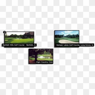 Golf Courses - Lawn Clipart