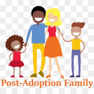 Svg Stock Collection Free Fostering Adoptive Download - Mixed Race Family Cartoon Clipart